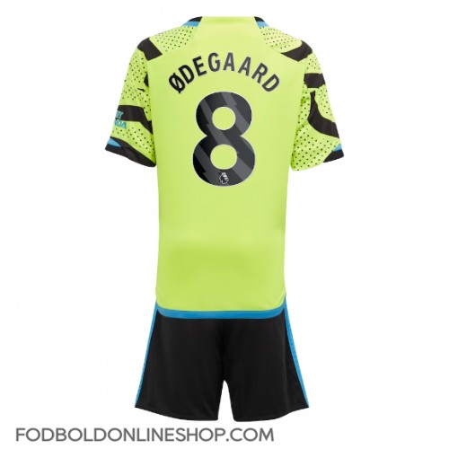 Arsenal Martin Odegaard #8 Udebane Trøje Børn 2023-24 Kortærmet (+ Korte bukser)